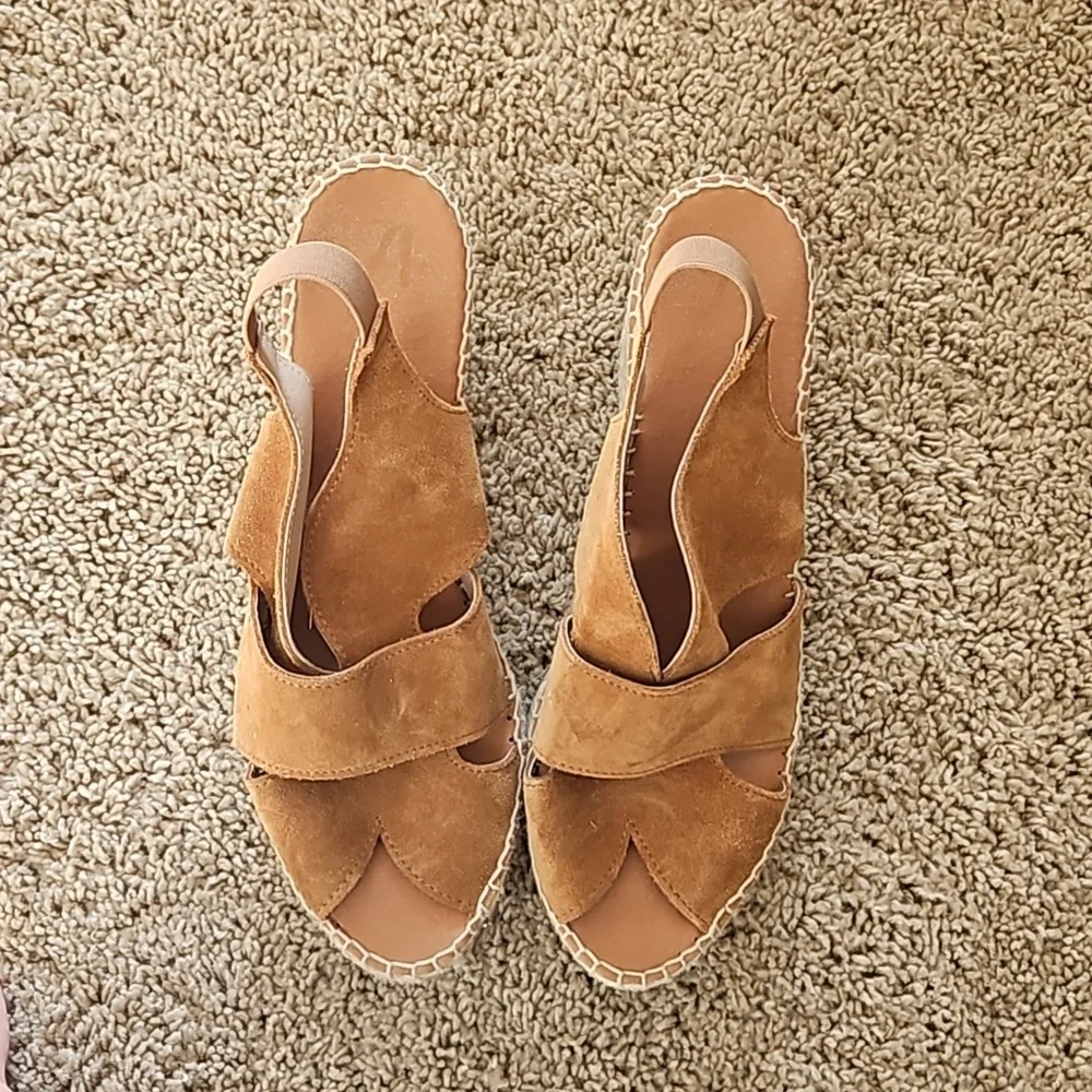 Juncal Aguirre wedge sandals, made in Spain, size 41
